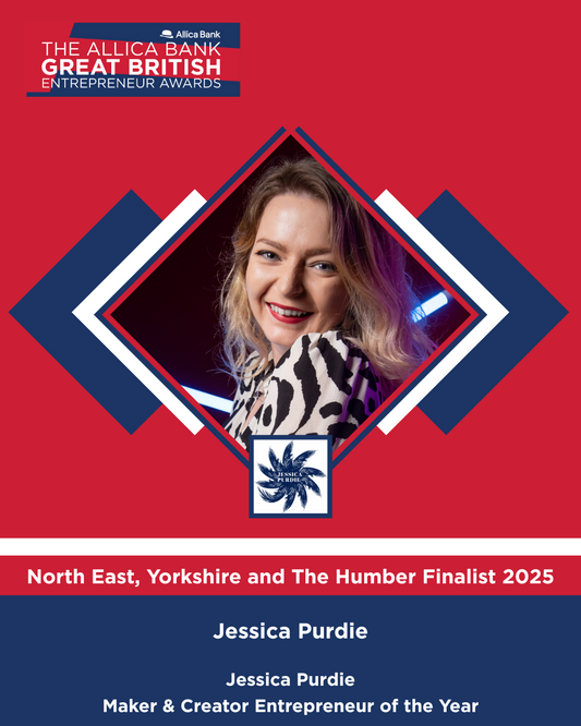 Jessica Purdie named finalist in the 2025 Allica Bank Great British Entrepreneur Awards