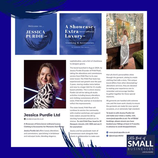 Little Book of Small Business: A Showcase of Extra (never ordinary) Luxury Clothing & Accessories for Moments that Matter